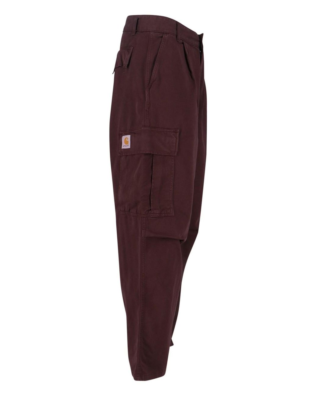 Carhartt Purple Trousers Organic Cotton for men