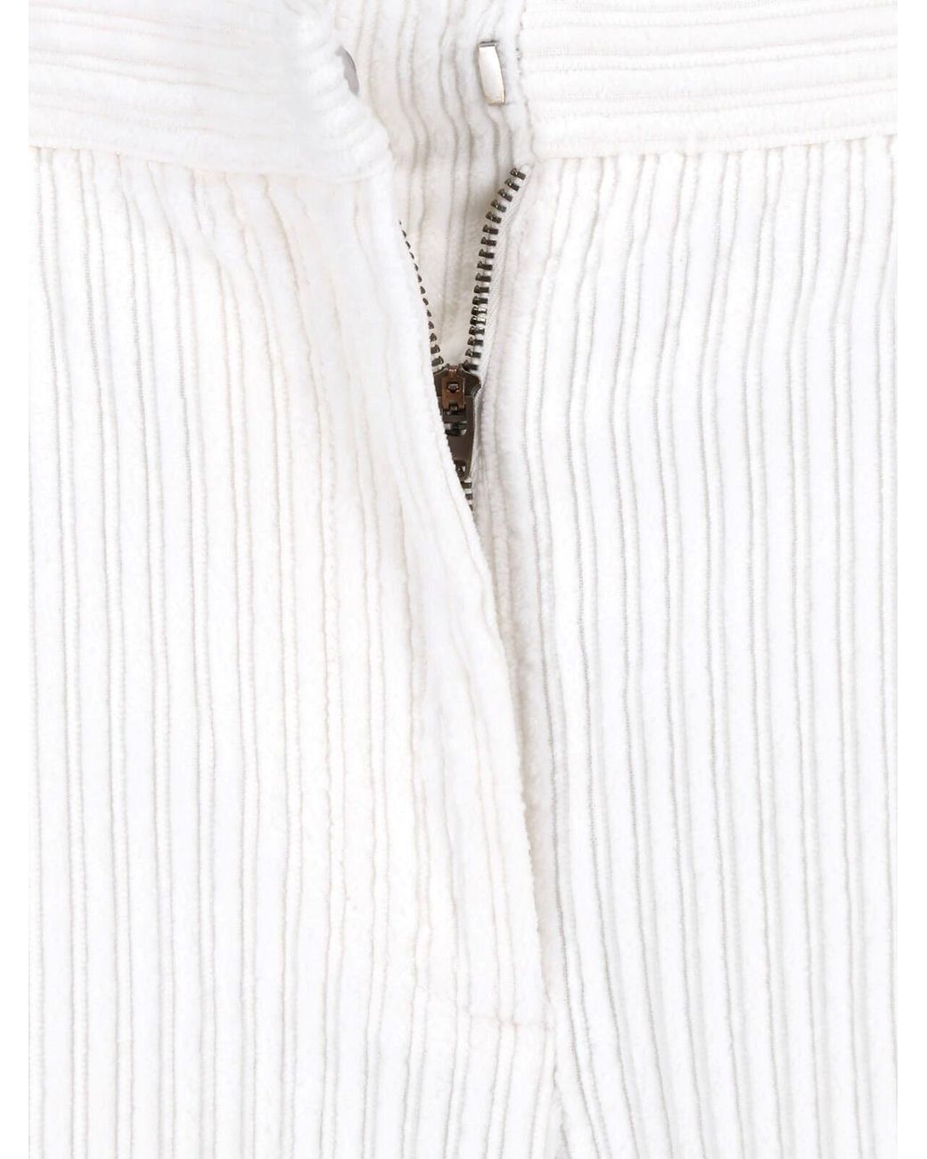 The Row White Trousers “Kenton”