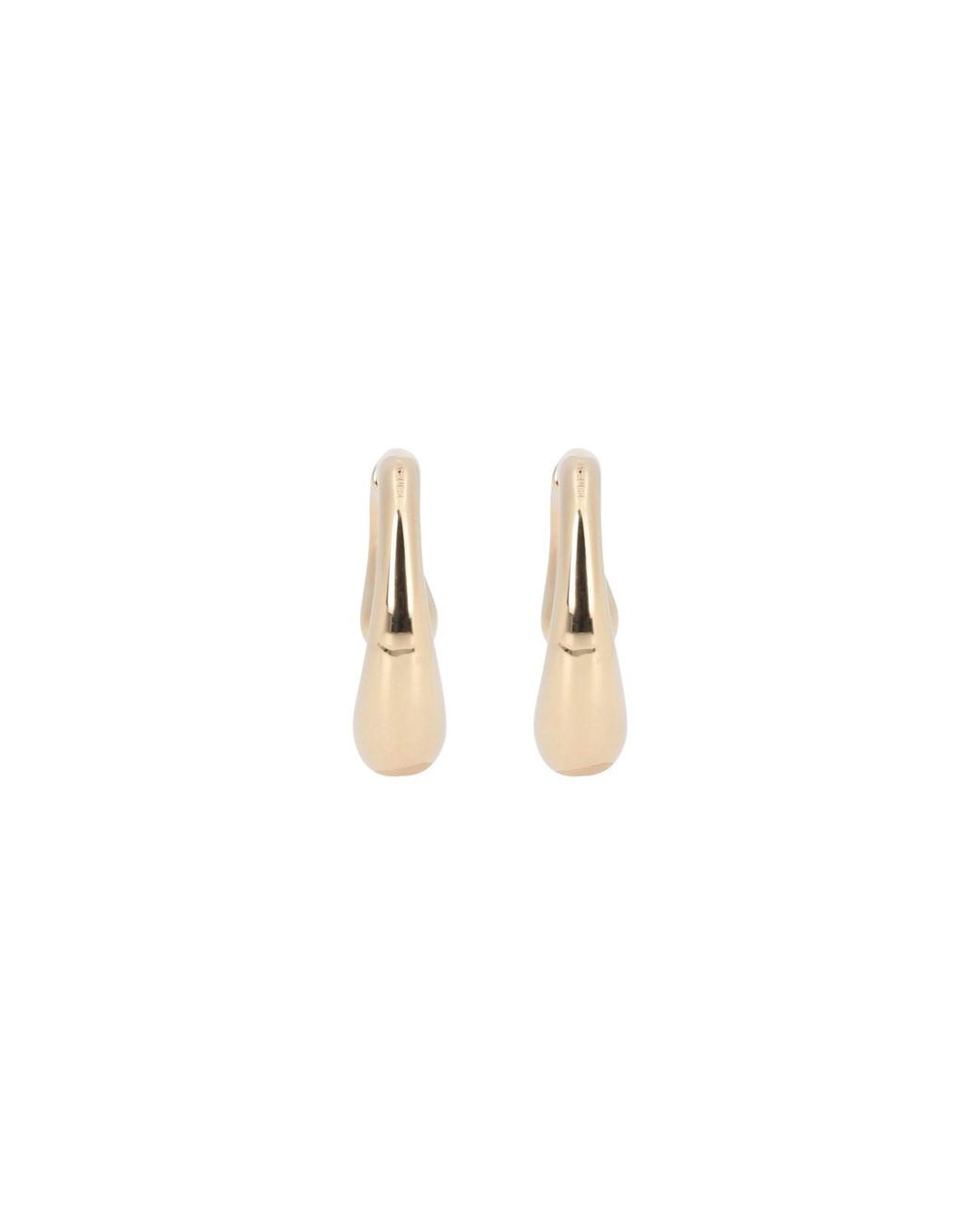 Panconesi White Earrings "P"