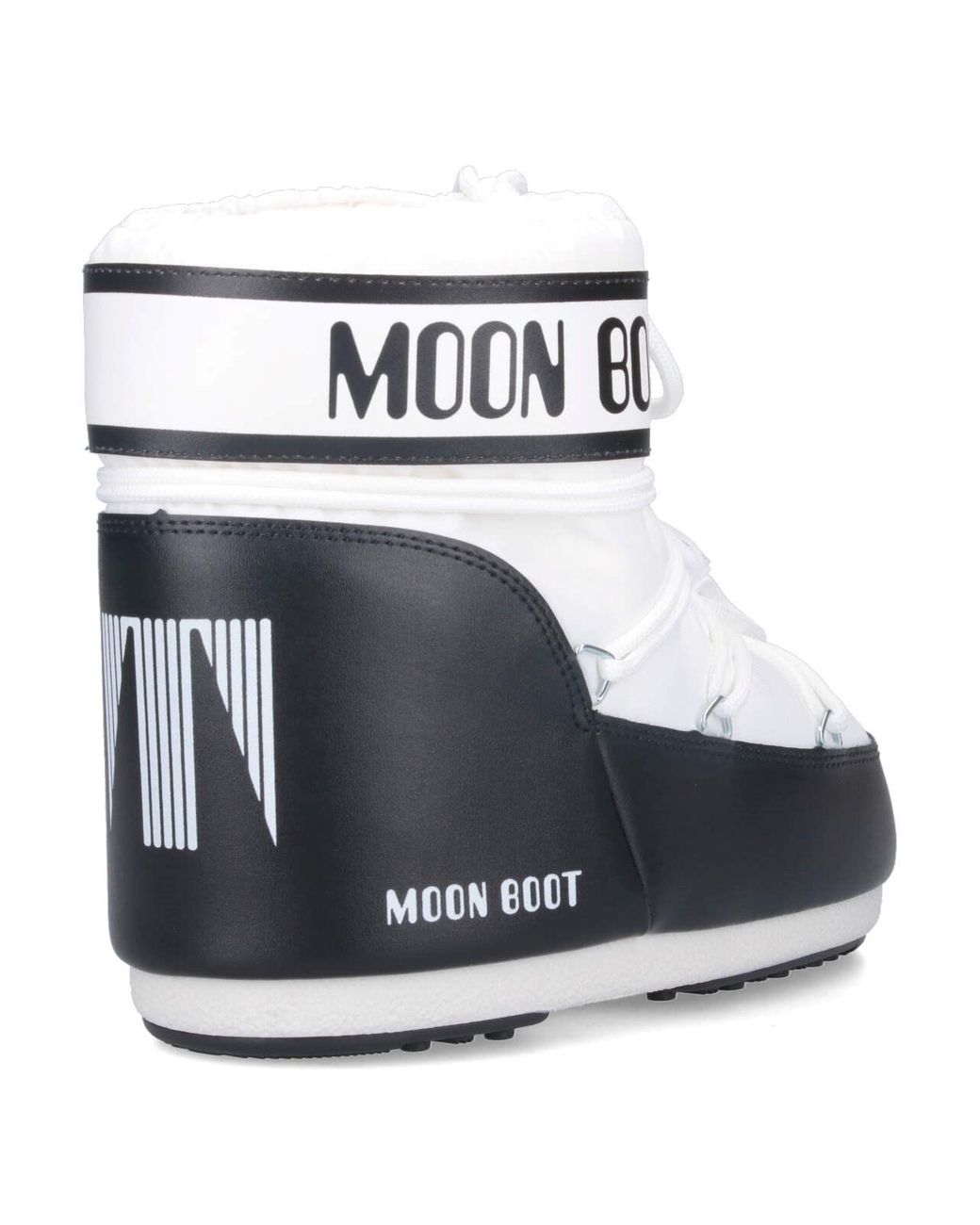 Moon Boot White Icon Low Padded Ankle Boots