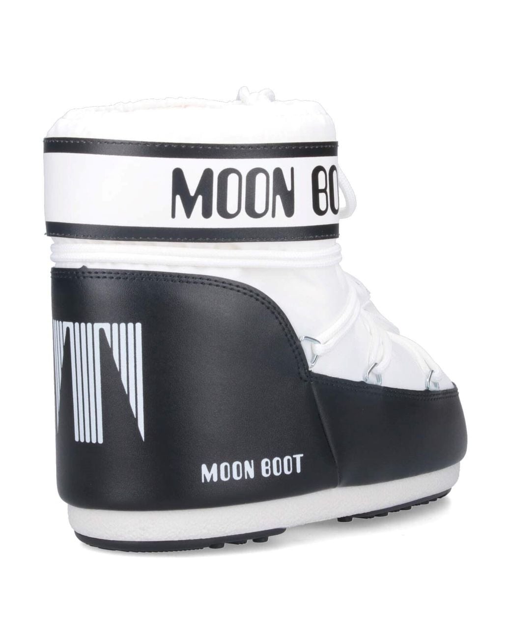 Moon Boot White Light-Up Style Mini Boots For