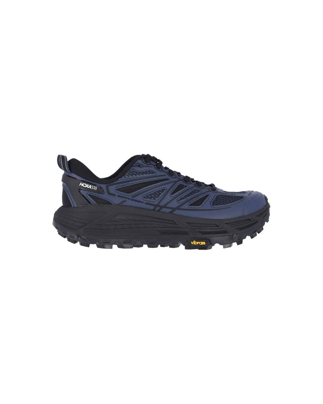 Hoka One One Blue Sneakers Fabric