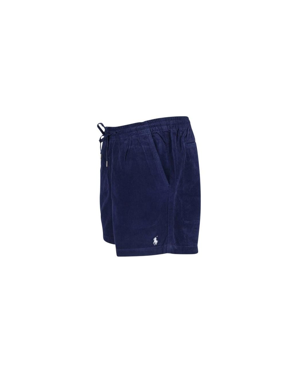 Polo Ralph Lauren Blue Ribbed Shorts for men