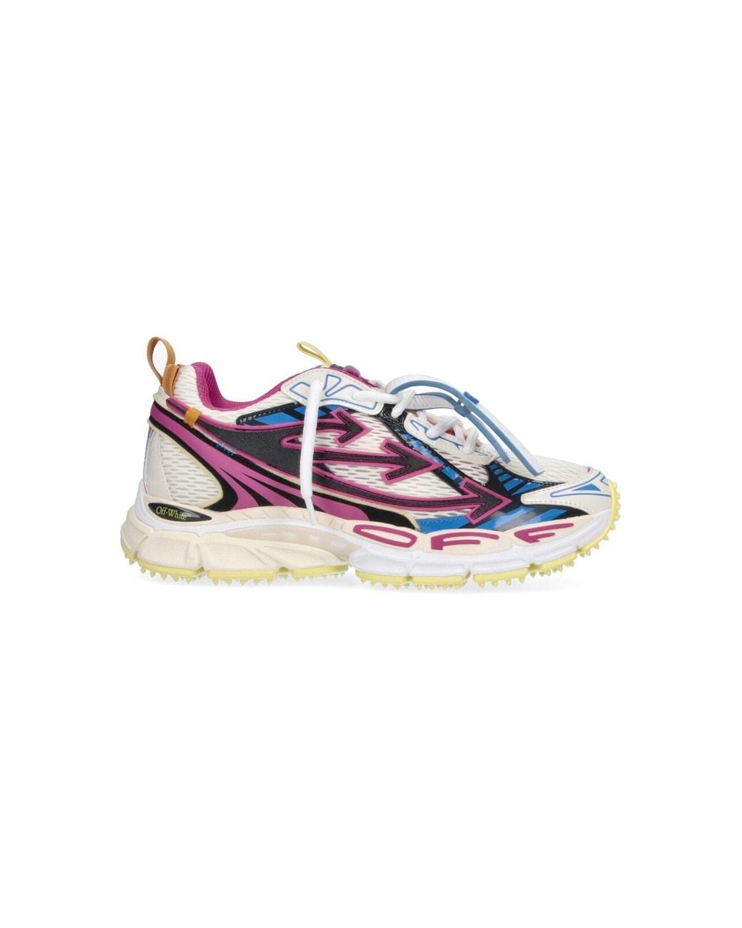 Off-White c/o Virgil Abloh Pink Dynamic Graphic Accents Sneakers