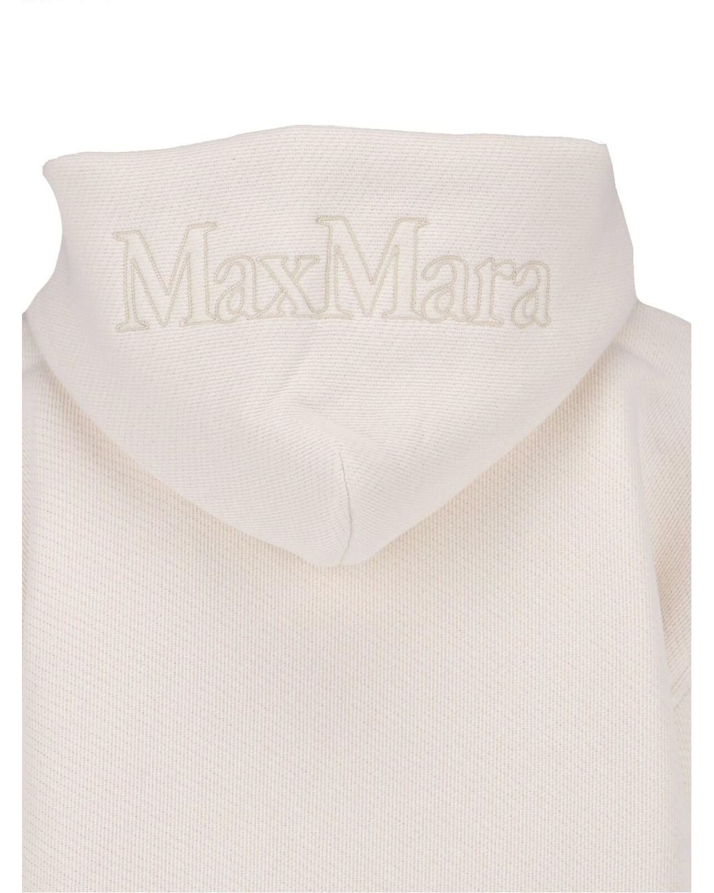 Max Mara White "Gary" Hoodie