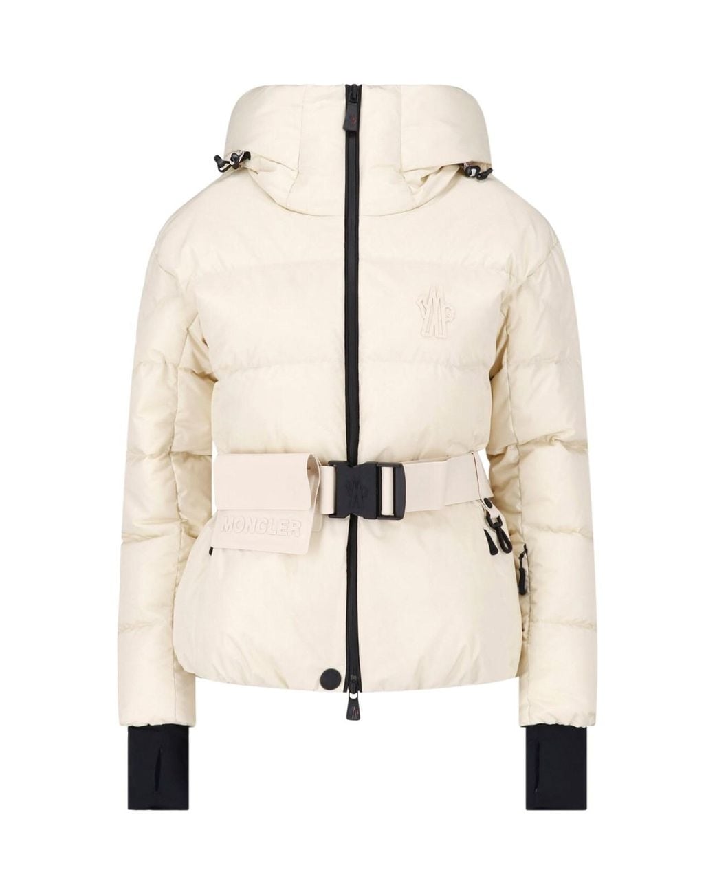Moncler Natural Padded Ski Jacket "Bouquetin"
