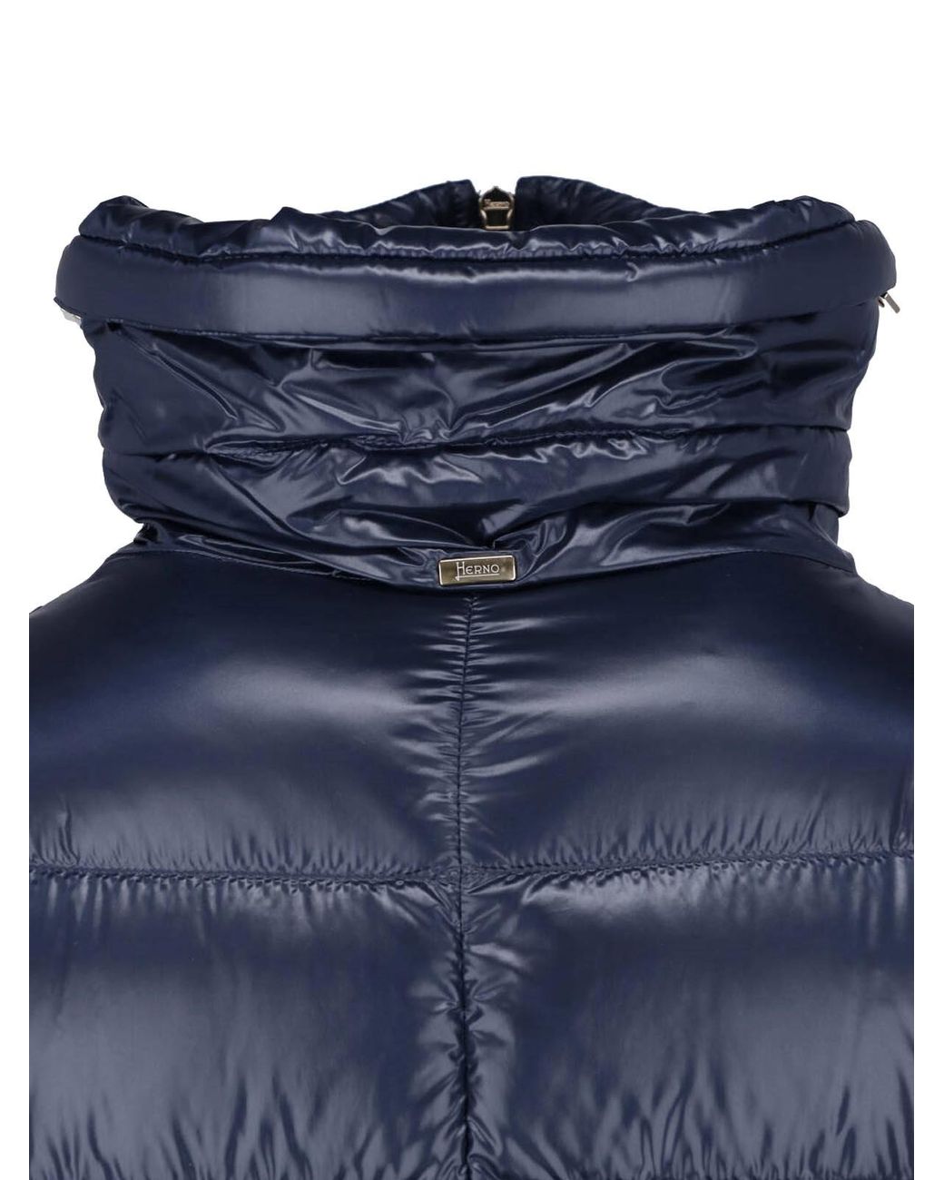 Herno Blue Cleofe Waterproof Down Jacket
