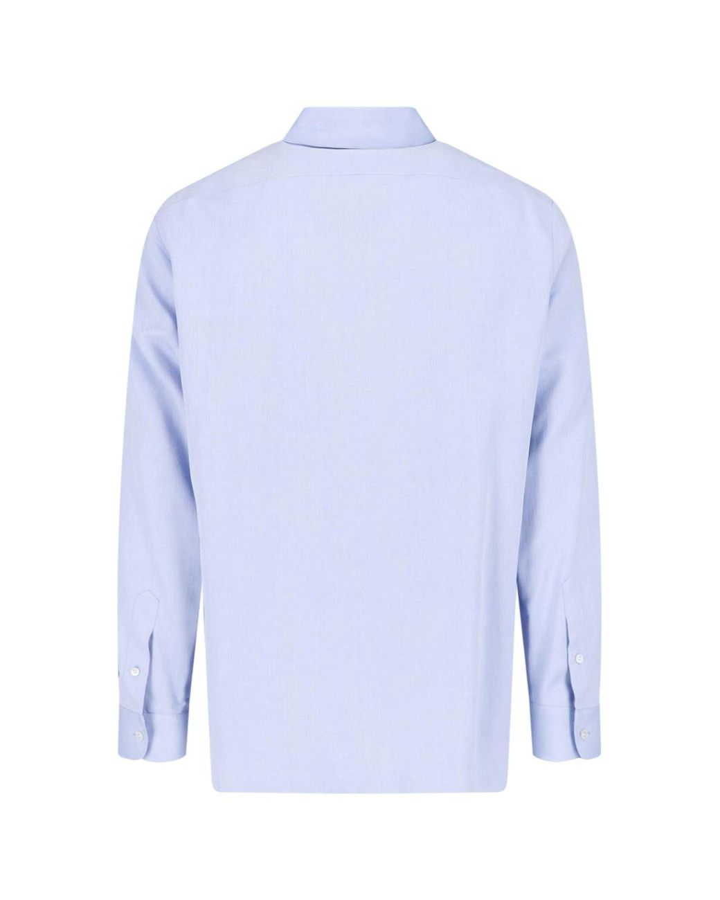 The Row Blue Silk Shirt "Paxton" for men