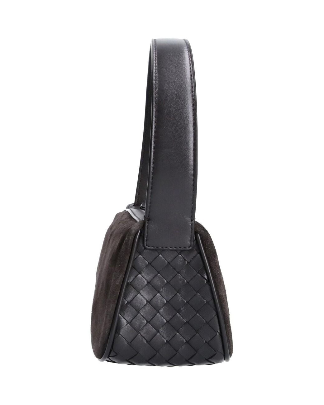 Bottega Veneta Black Shoulder Bag “Nodo”