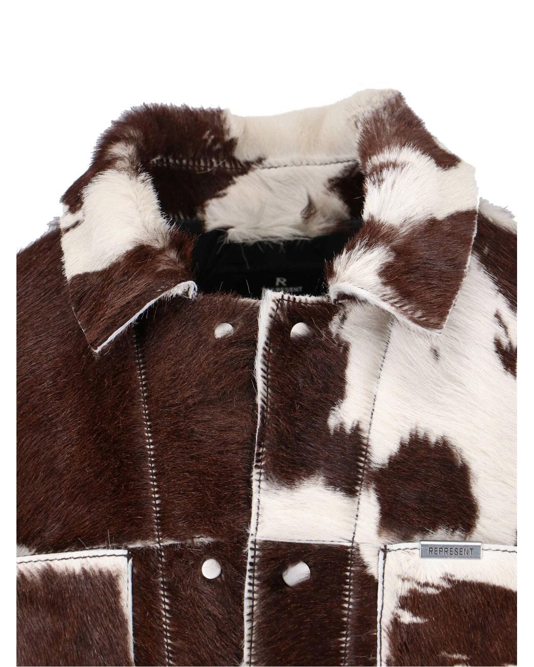 Represent Black Jackets Leather for men