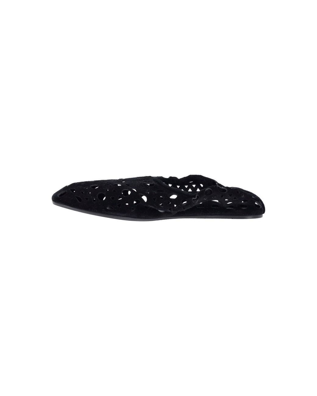 Alaïa Black Flat Shoes "Vienne"