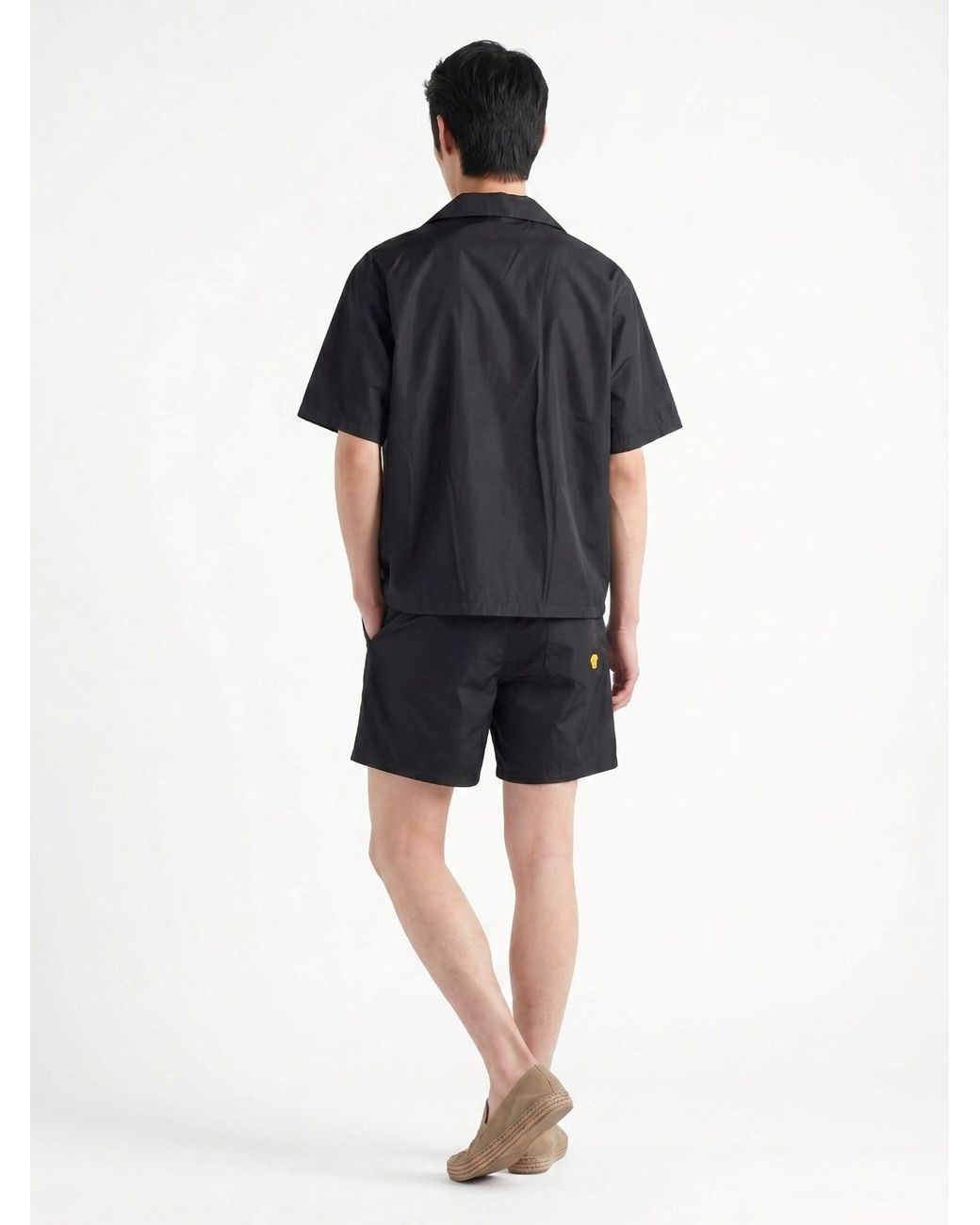 Versace Blue 'Medusa' Beach Shorts for men