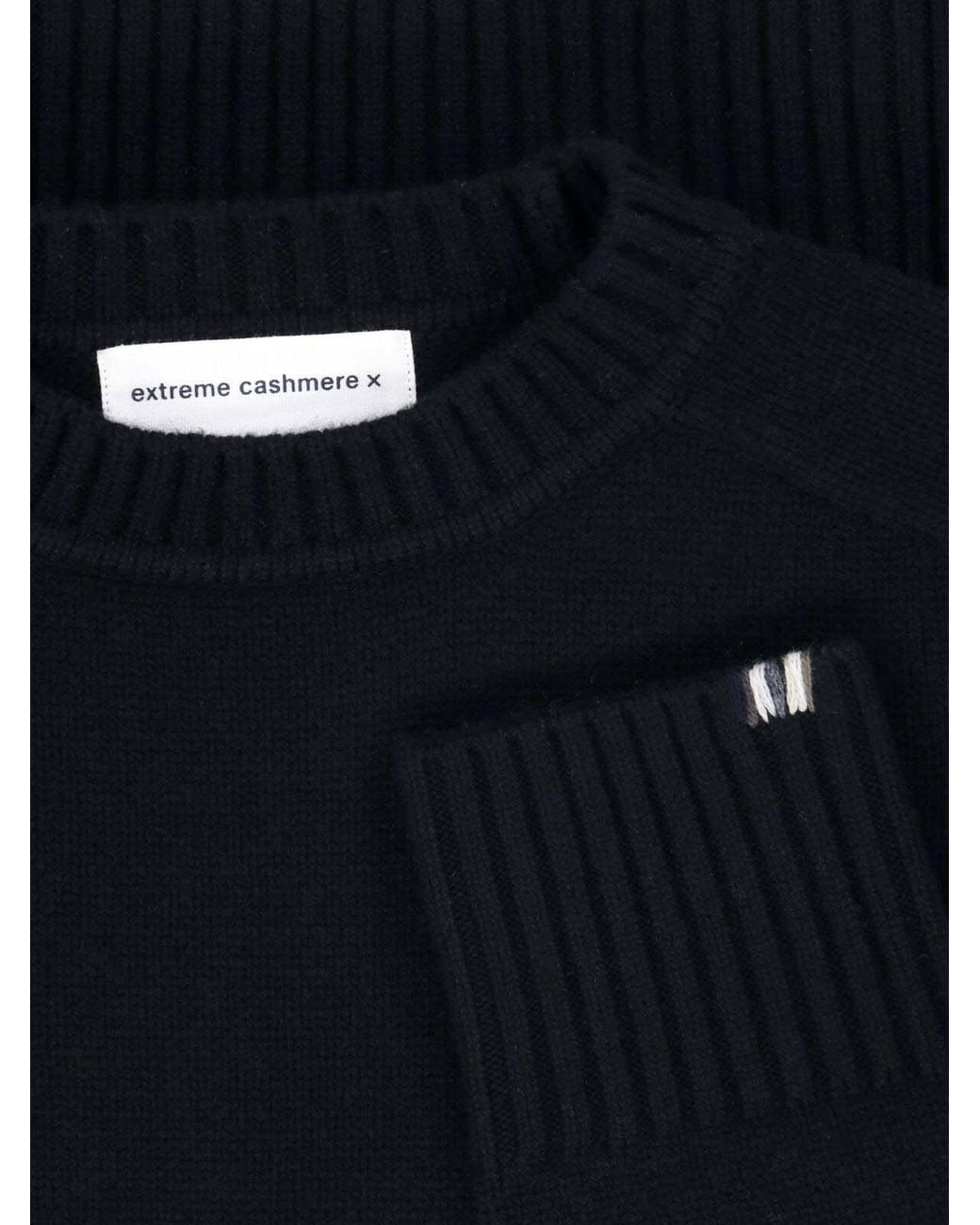 Extreme Cashmere Blue Sweater "Please"