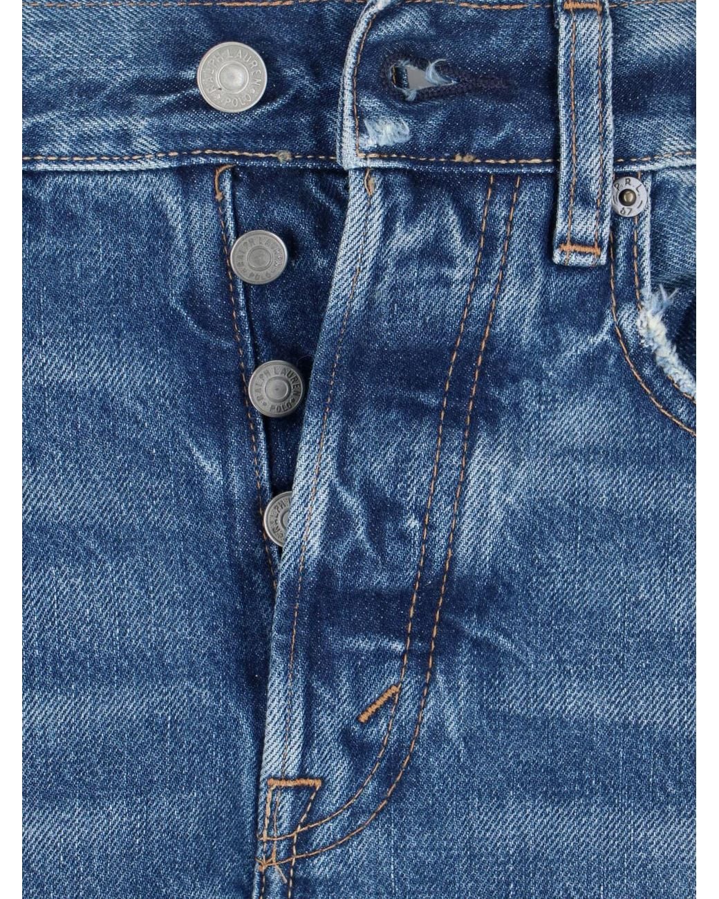 Polo Ralph Lauren Blue Jeans Cotton