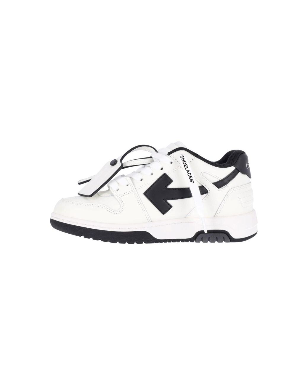 Off-White c/o Virgil Abloh White Low-Top Leather Sneaker