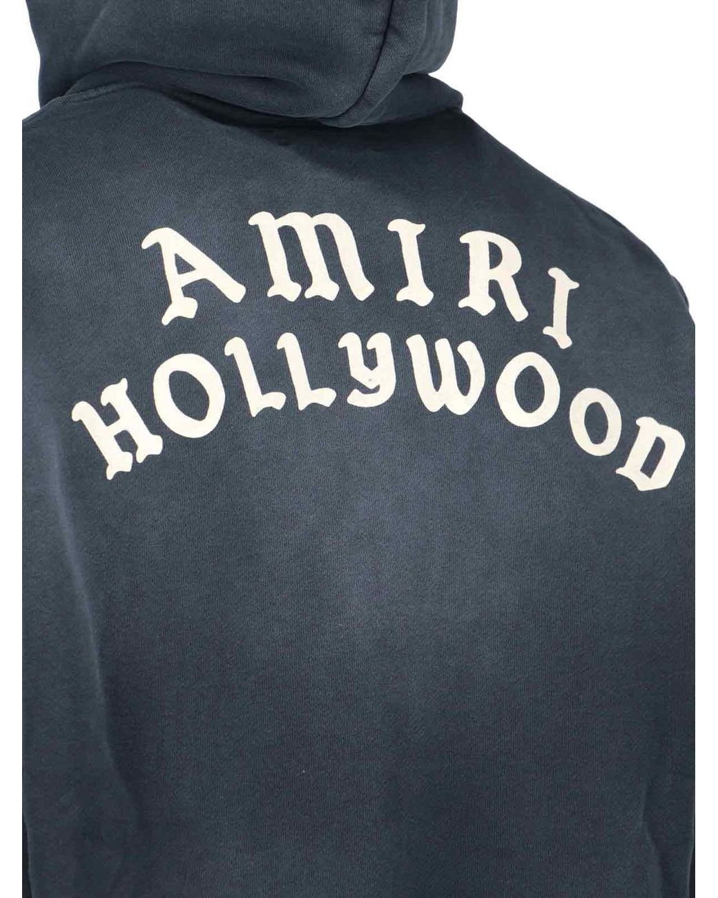 Amiri Blue Zip-Throughs for men