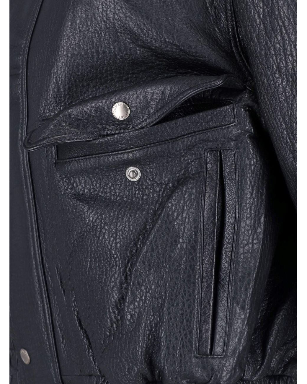 DUNST Blue Lambskin Jacket
