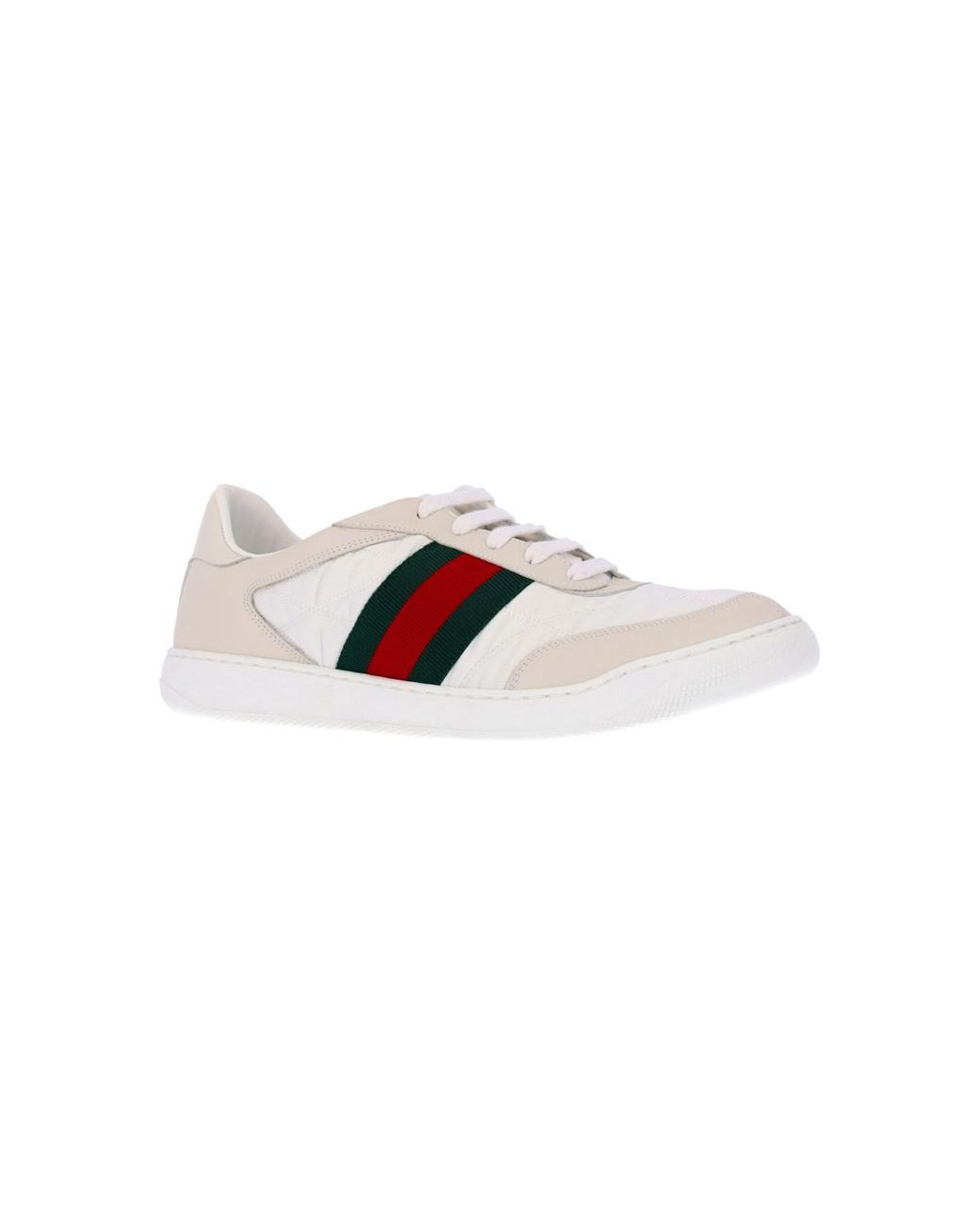 Gucci White Sneakers "Screener" for men