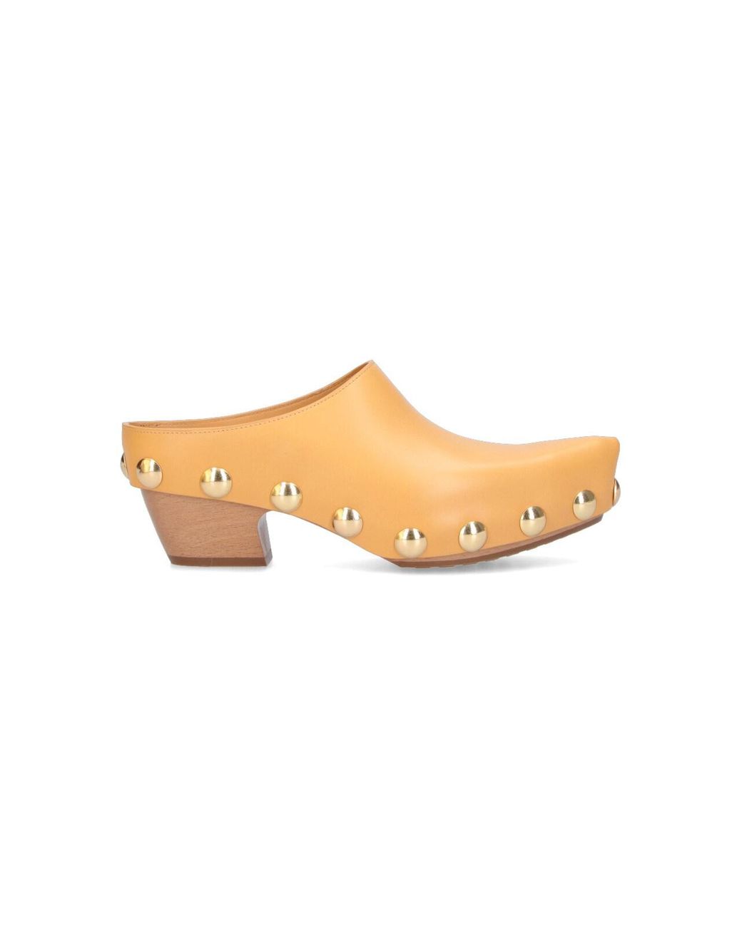 Bottega Veneta Natural Mules "Gondola"