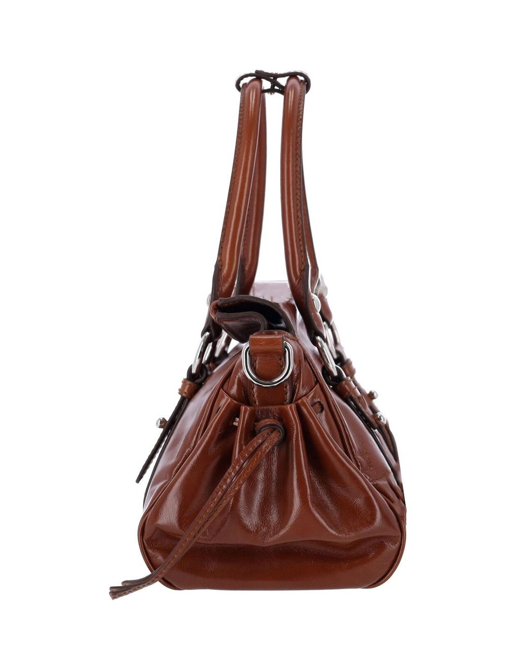 Miu Miu Brown Leather Handbag