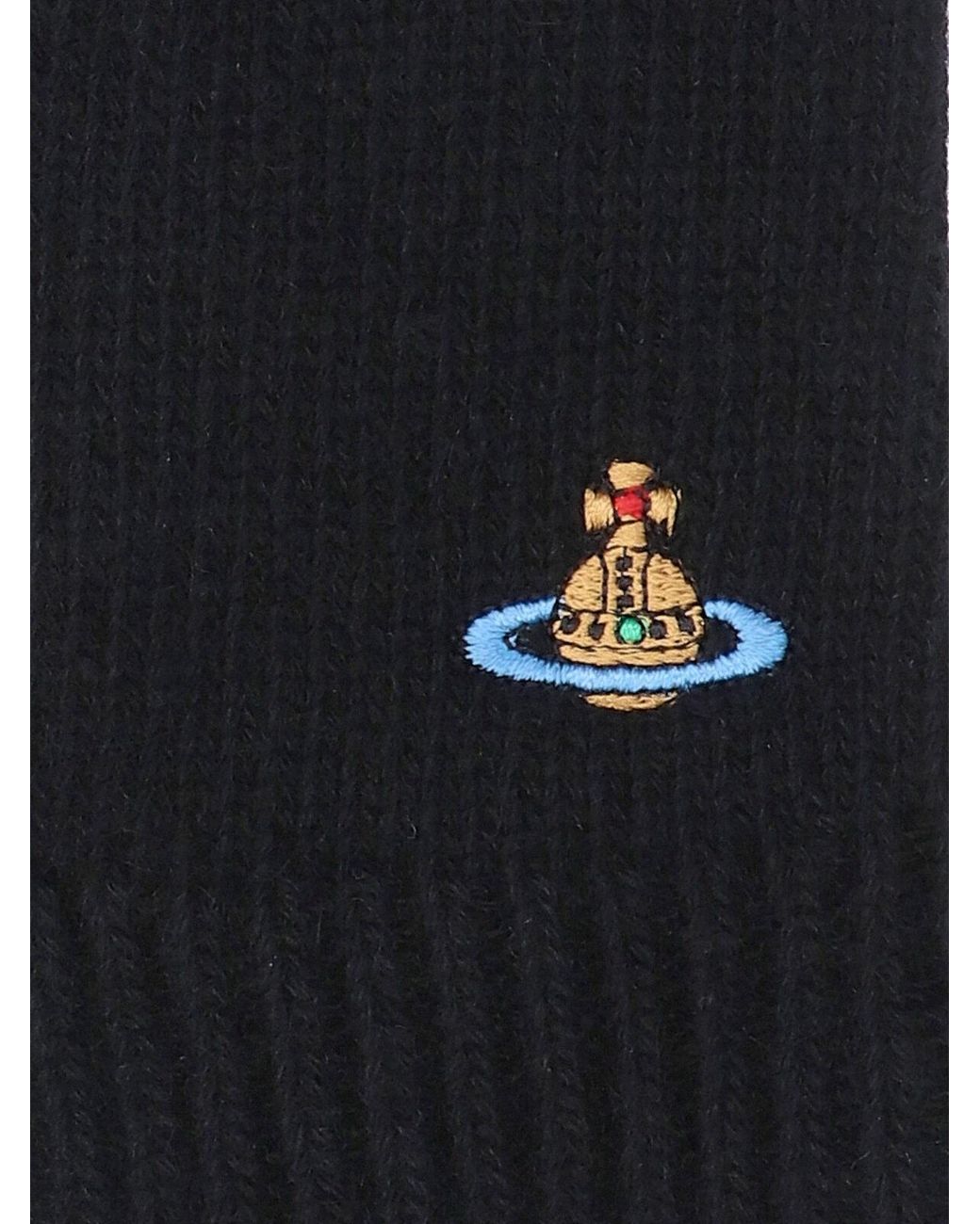 Vivienne Westwood Black Gloves Cashmere