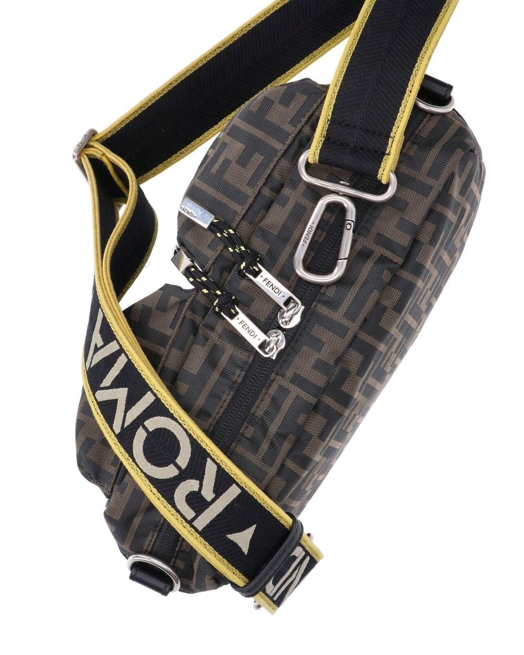 Fendi Black Shoulder Bag "Camera Case" for men