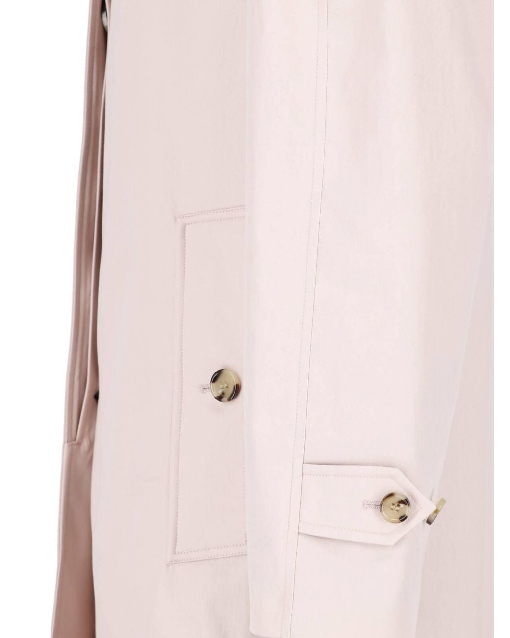 Burberry Pink Coat “Car Coat Camden”