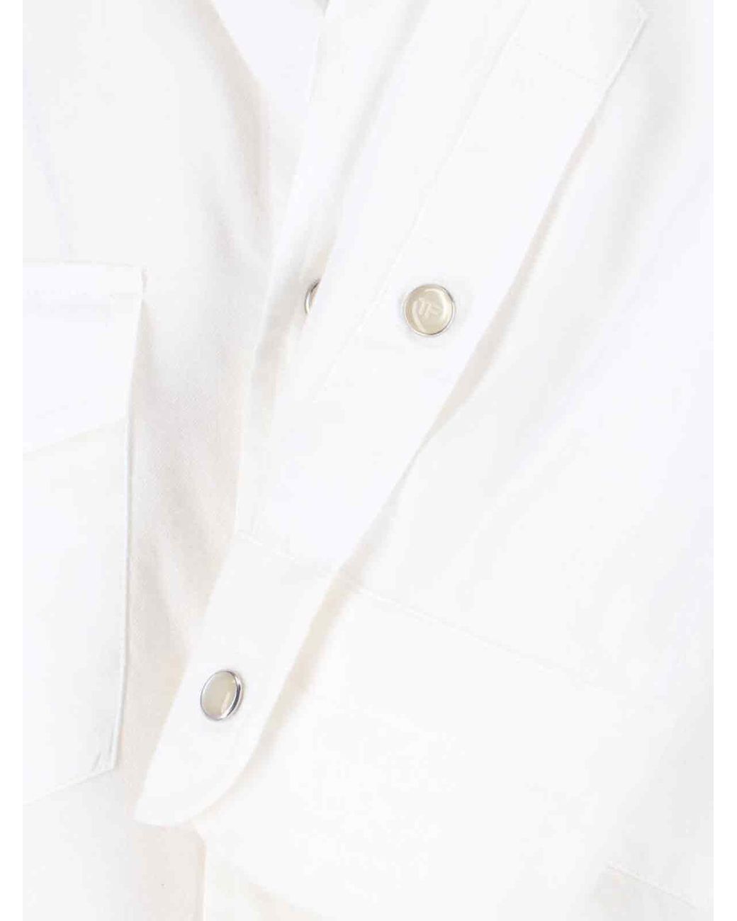 Tom Ford White Shirts Cotton for men