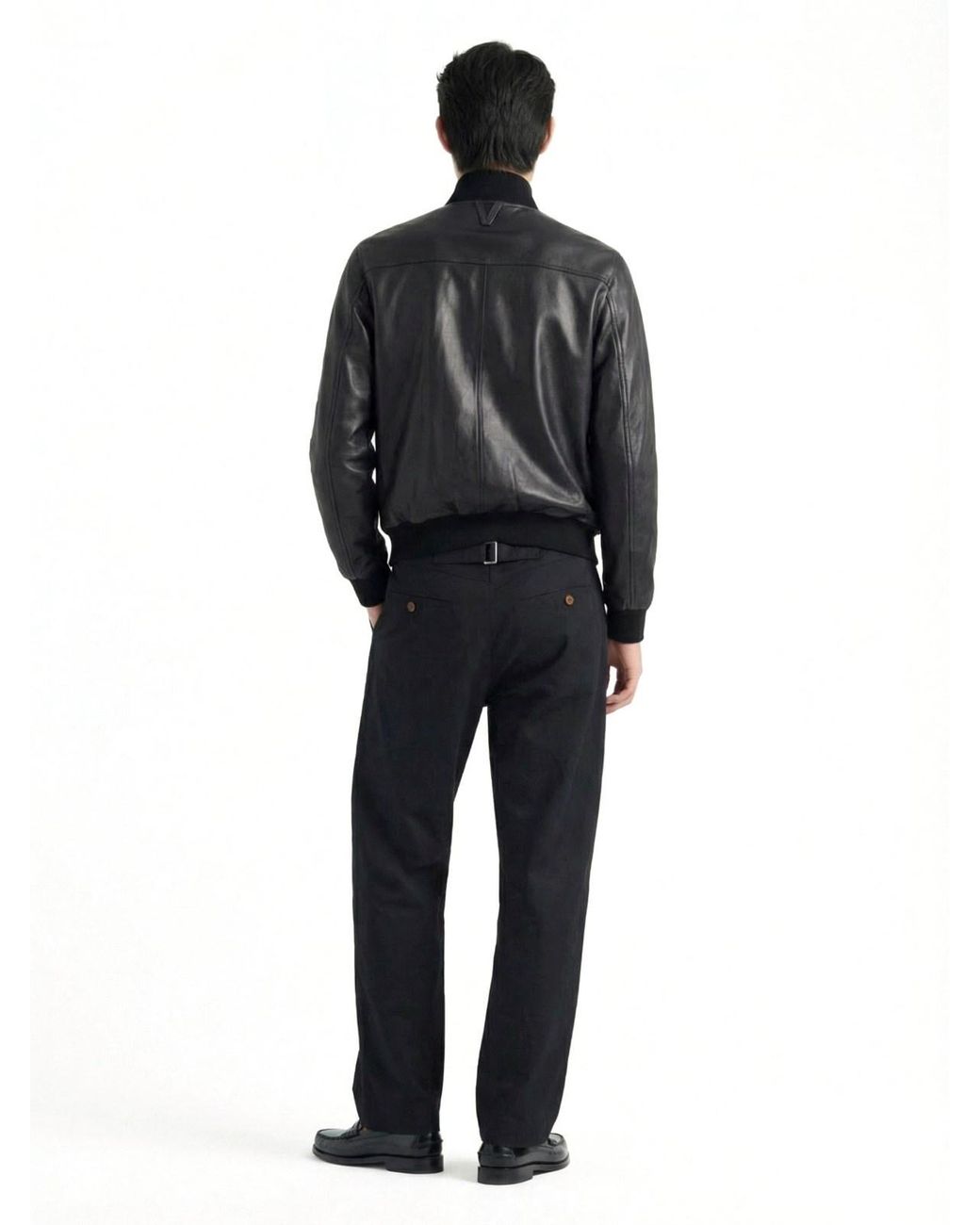 Vivienne Westwood Blue Buckle Pants for men