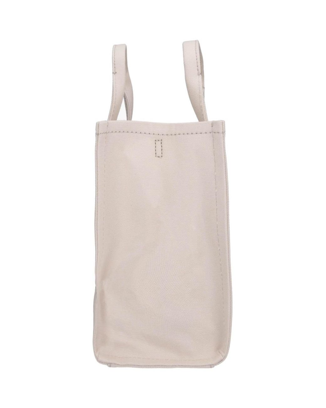 Marc Jacobs White Graphic Canvas Tote Bag