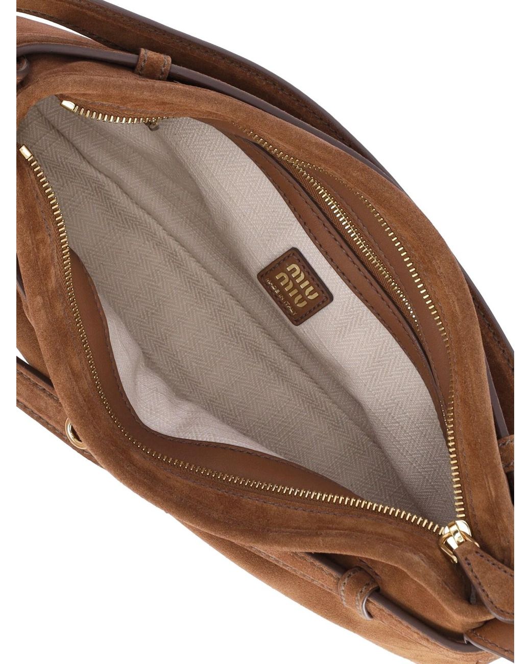 Miu Miu Brown "Aventure" Bag