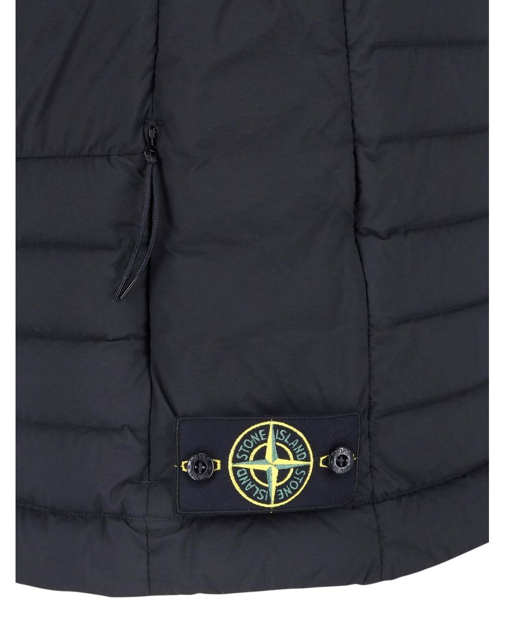 Stone Island Blue Vest “Seamless Tunnel” for men
