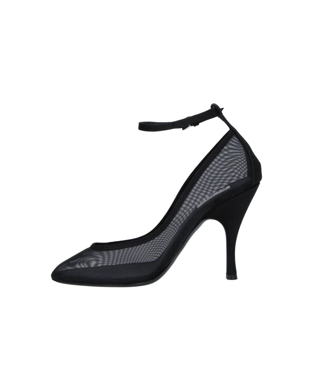 Alaïa Black Mesh Décolleté Pumps