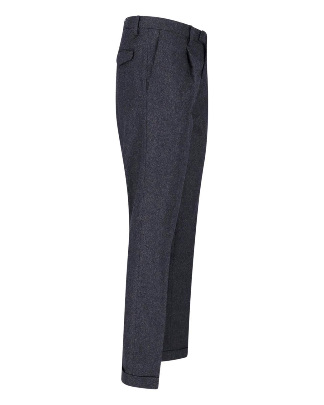 Briglia 1949 Blue Tailored Trousers for men