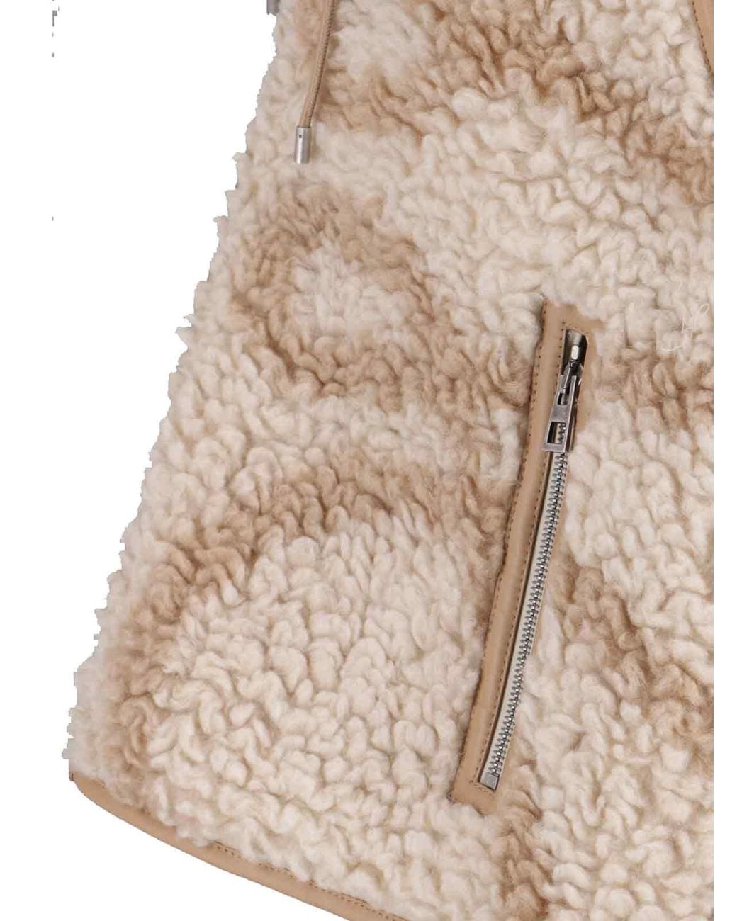 Loewe Natural Fleece Anagram Gilet for men