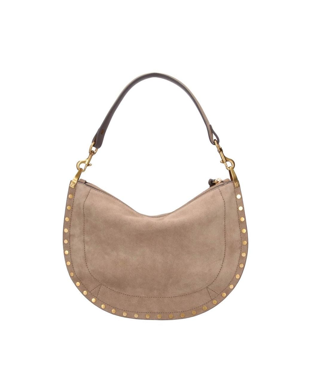 Isabel Marant White Shoulder Bag “Oksan Soft”