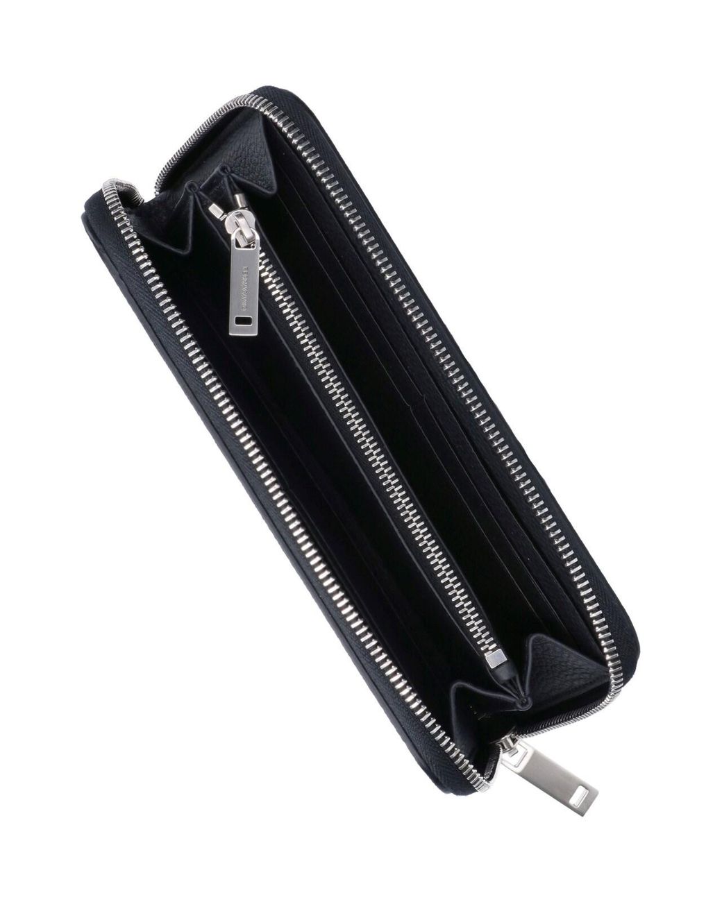Ferragamo Black Monogram Zip-Around Wallet for men