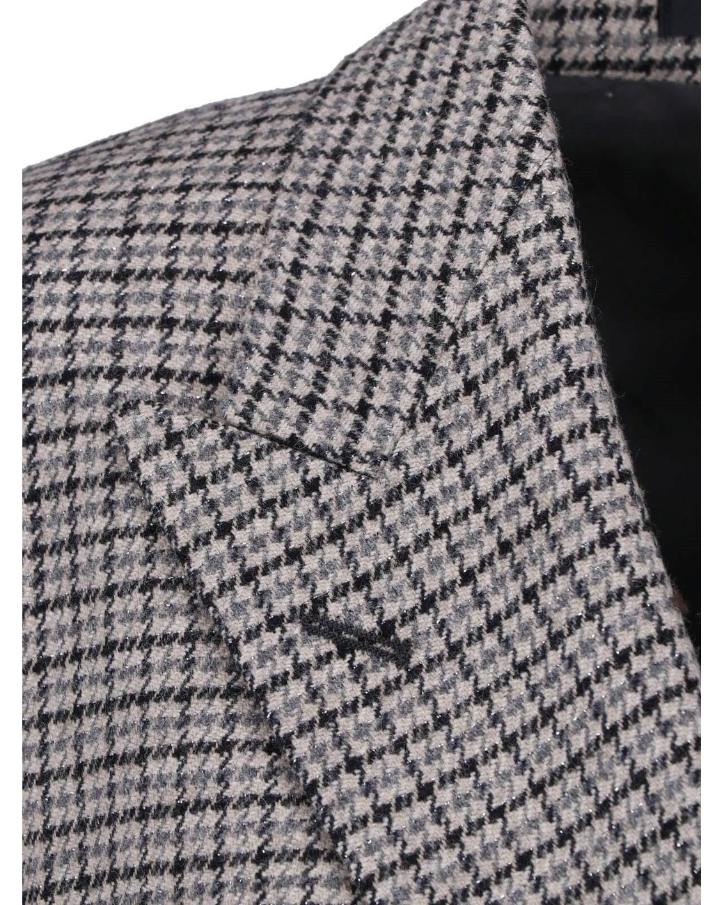 Tagliatore Gray Double-Breasted Blazer