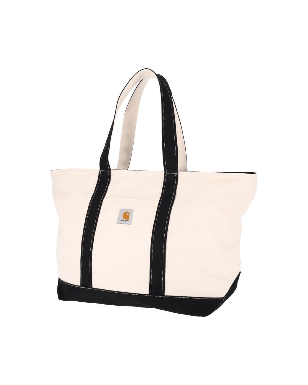 Carhartt Natural Logo Patch Beach Tote Handbag for men