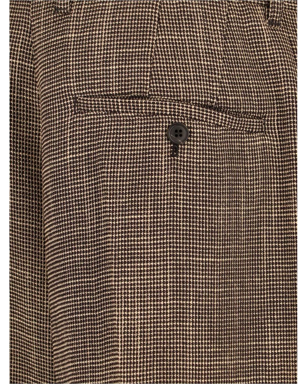 Phoebe Philo Gray Tailored Trousers "Drop"