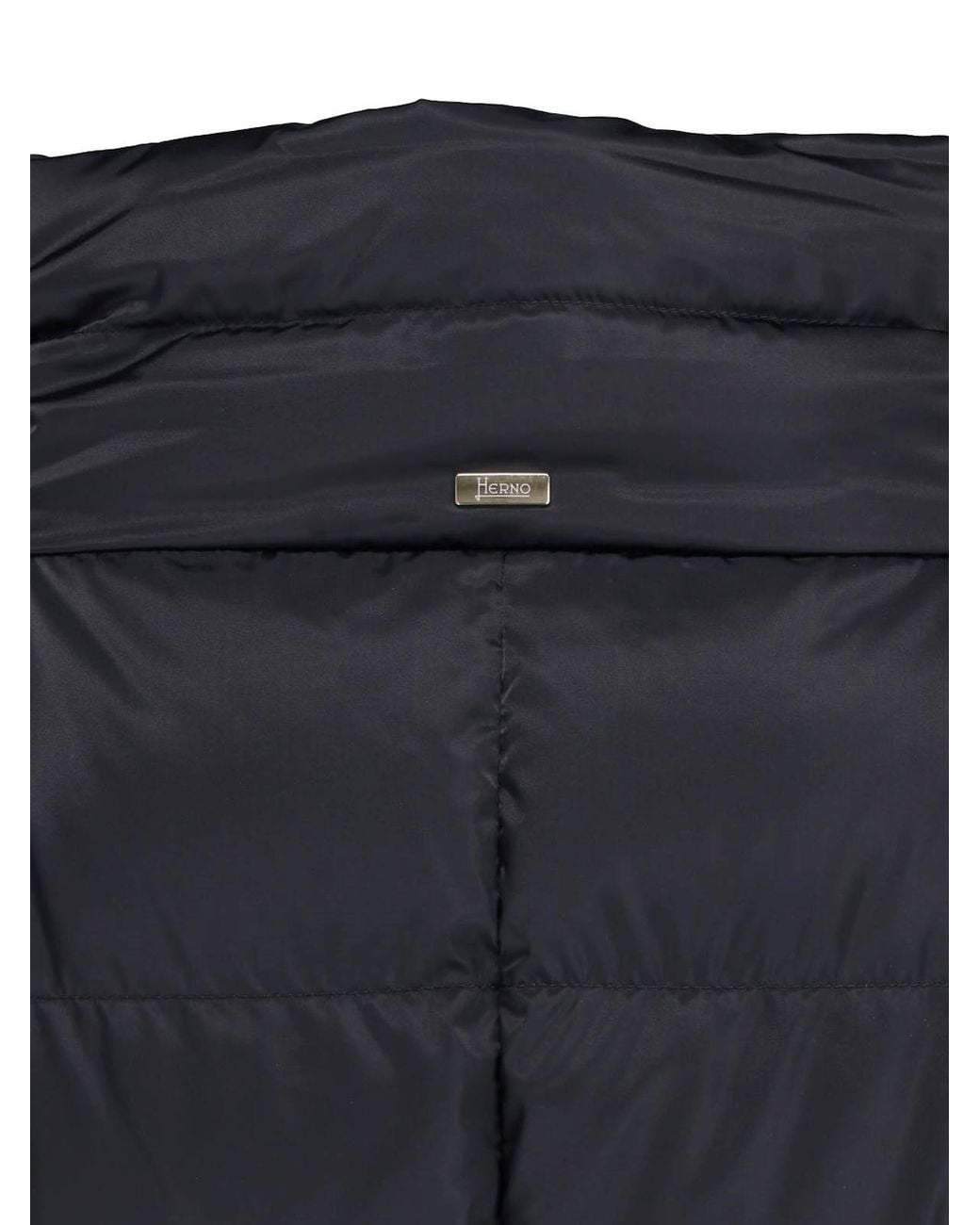 Herno Black Padded Hooded Jacket