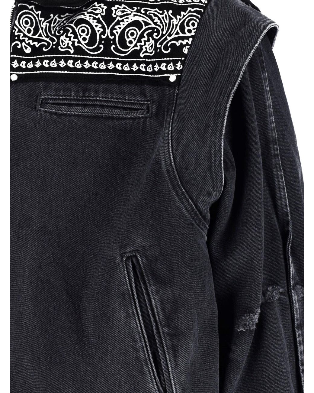 PDF Black Jacket Bandana for men