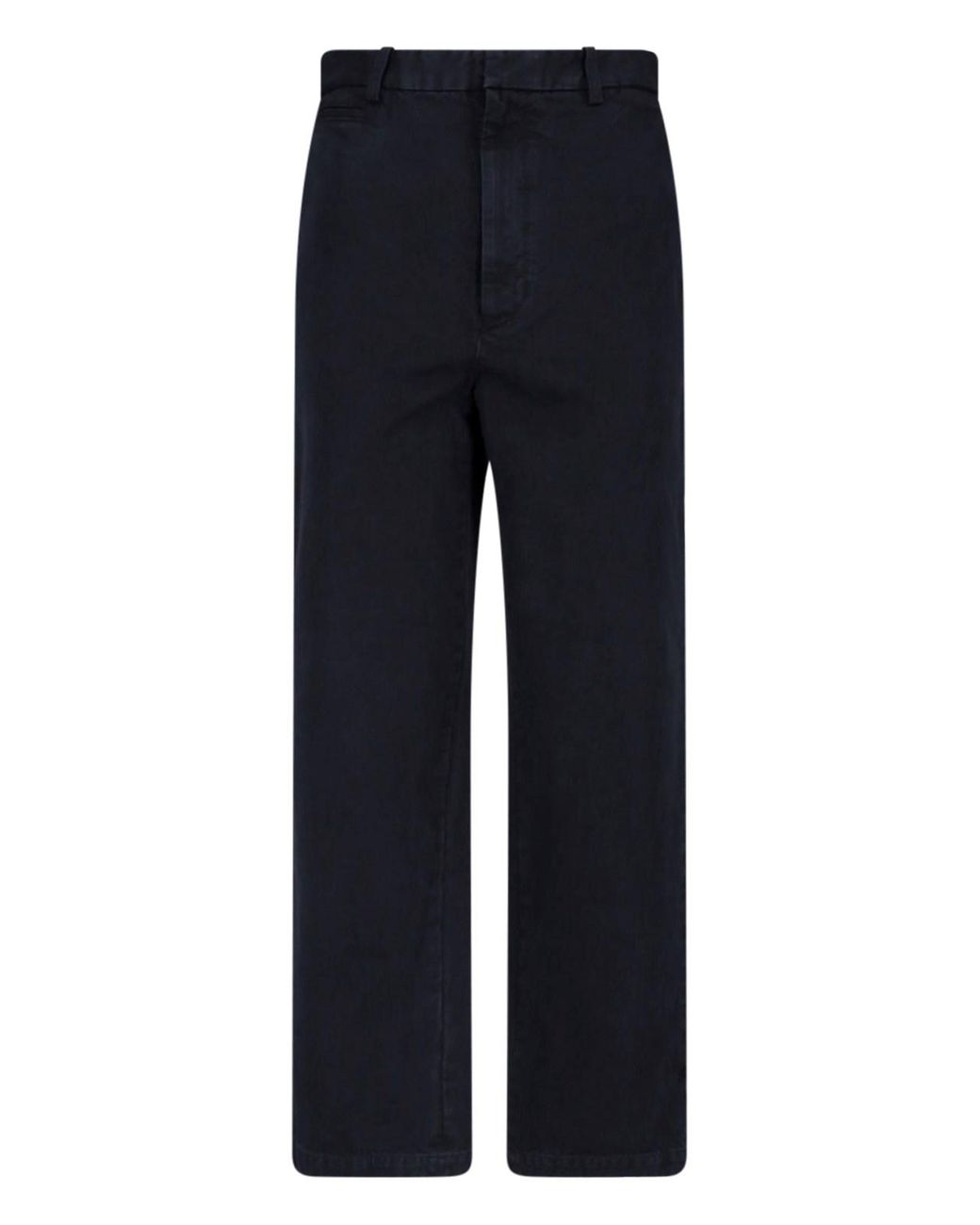 Auralee Blue Straight Pants