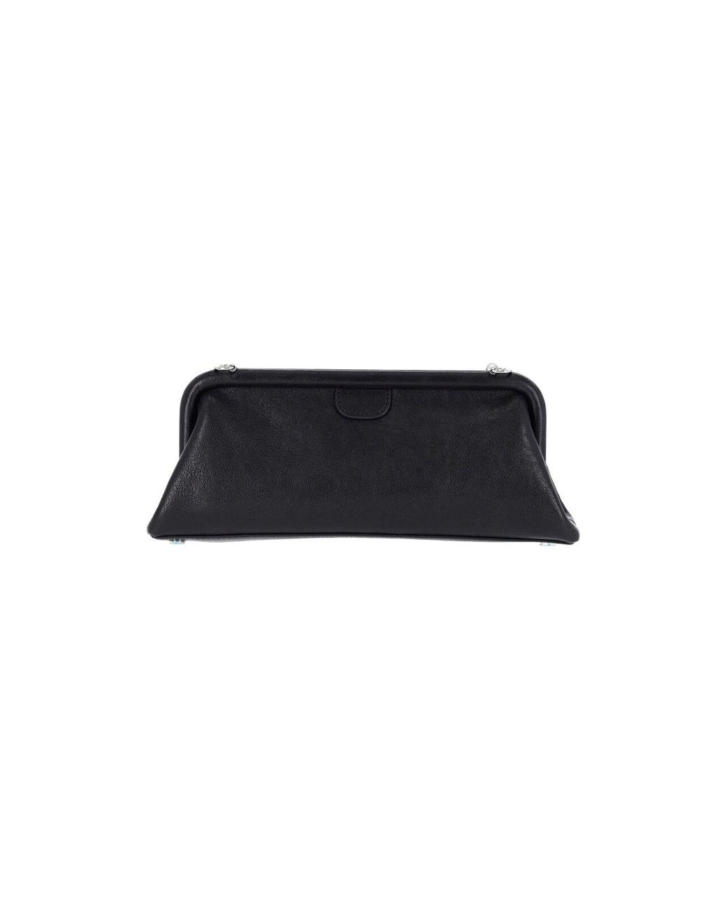 Vivienne Westwood Black Structured Frame Clutch