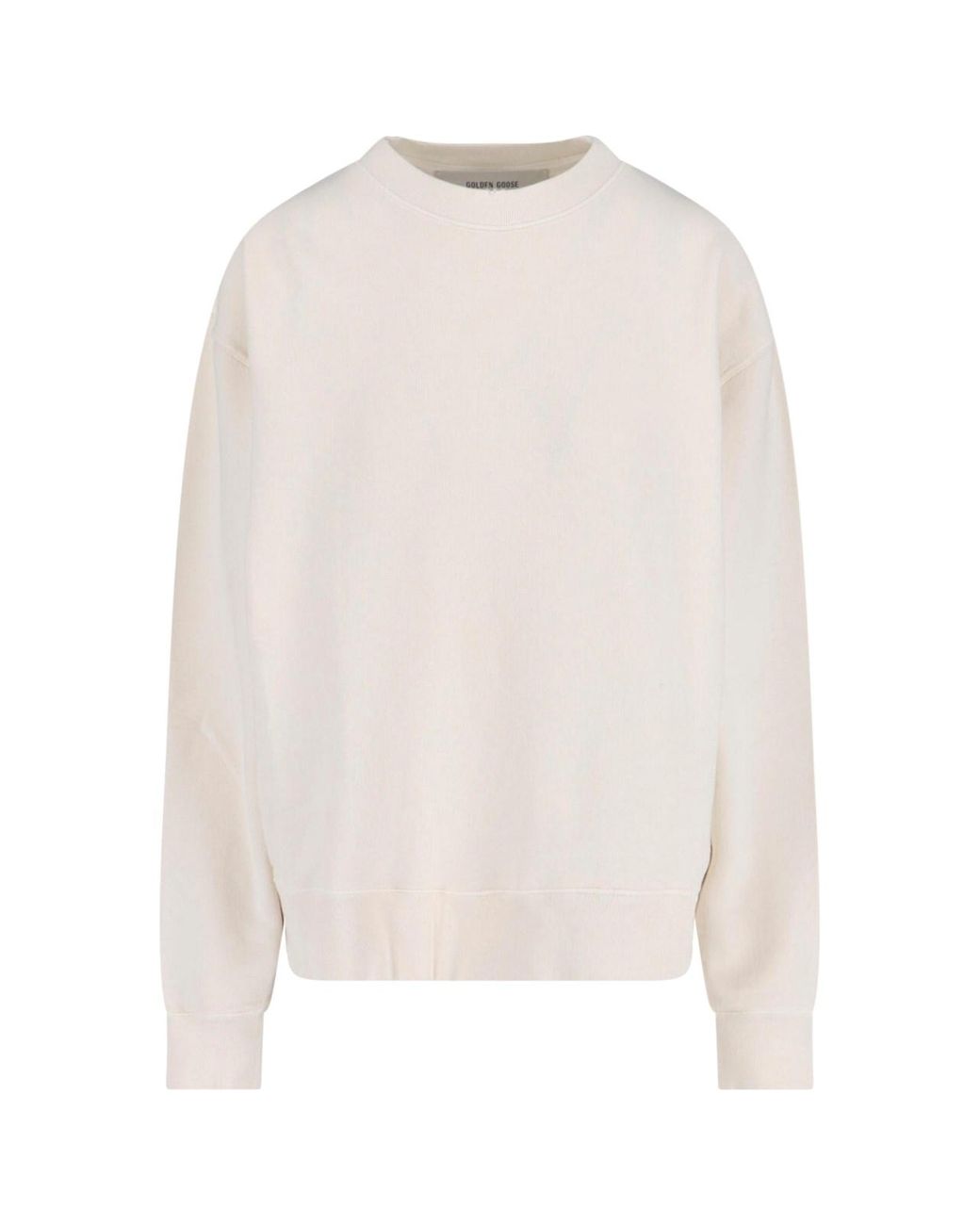 Golden Goose Deluxe Brand White Logo Sweatshirt