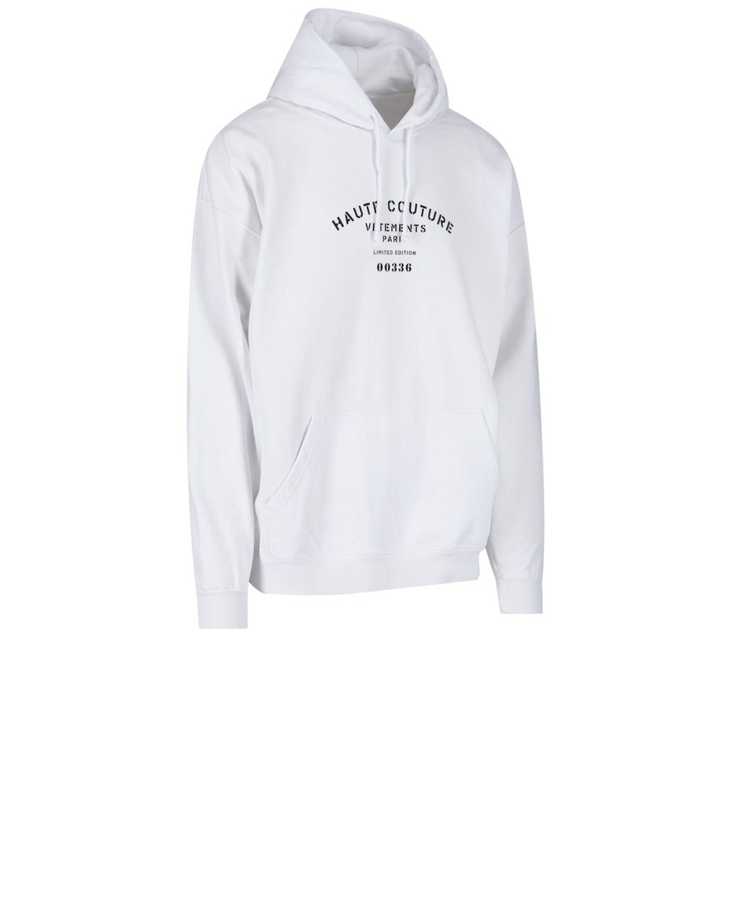Vetements 'haute Couture' Hoodie in White | Lyst