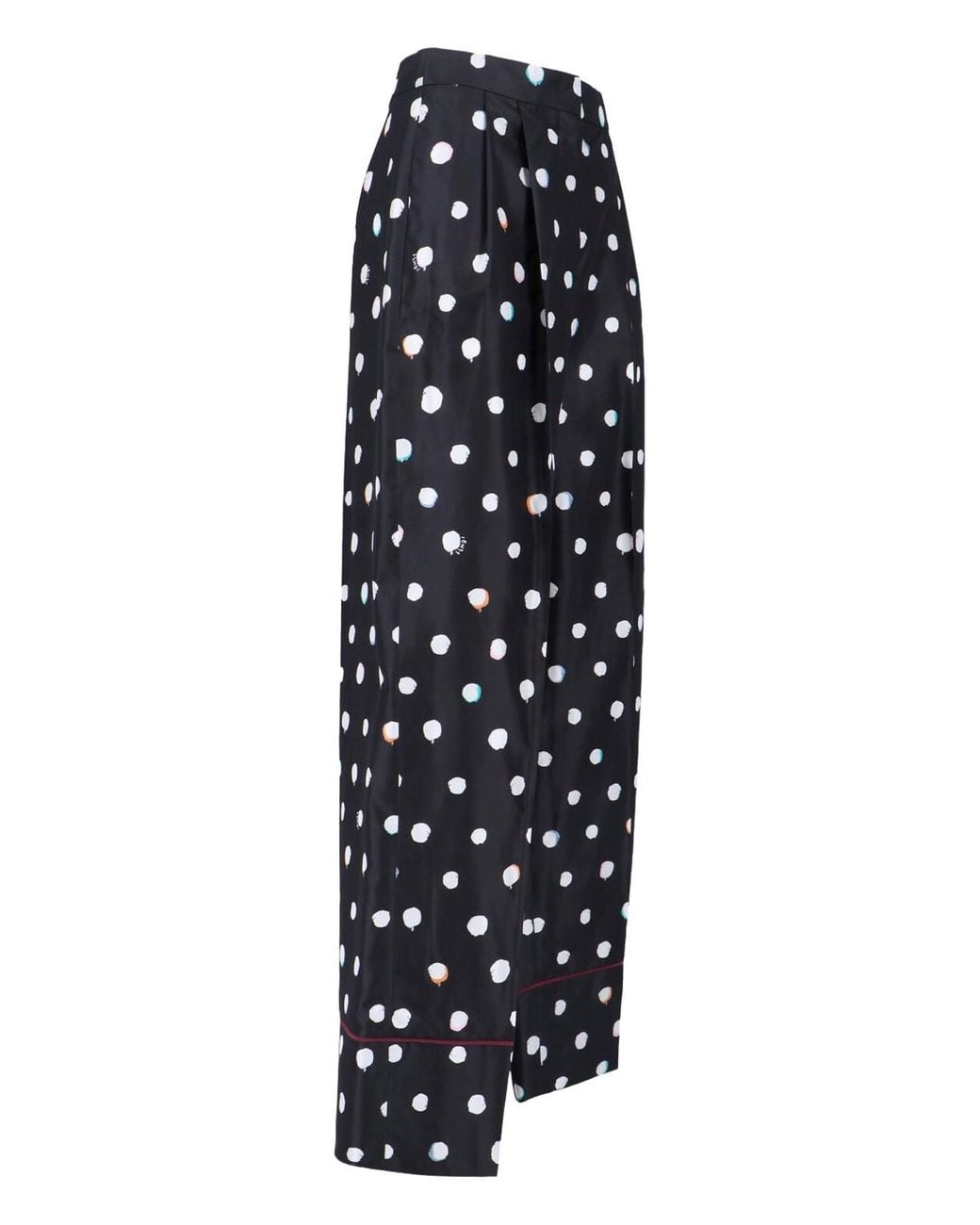 Fendi Blue 'Falena' Wide Pants