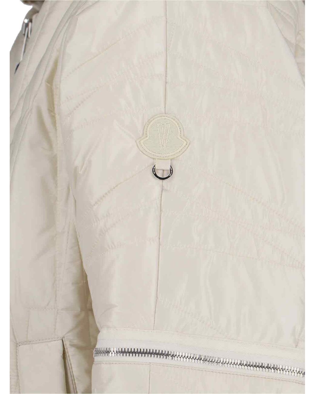 Moncler Genius White Jackets Polyester