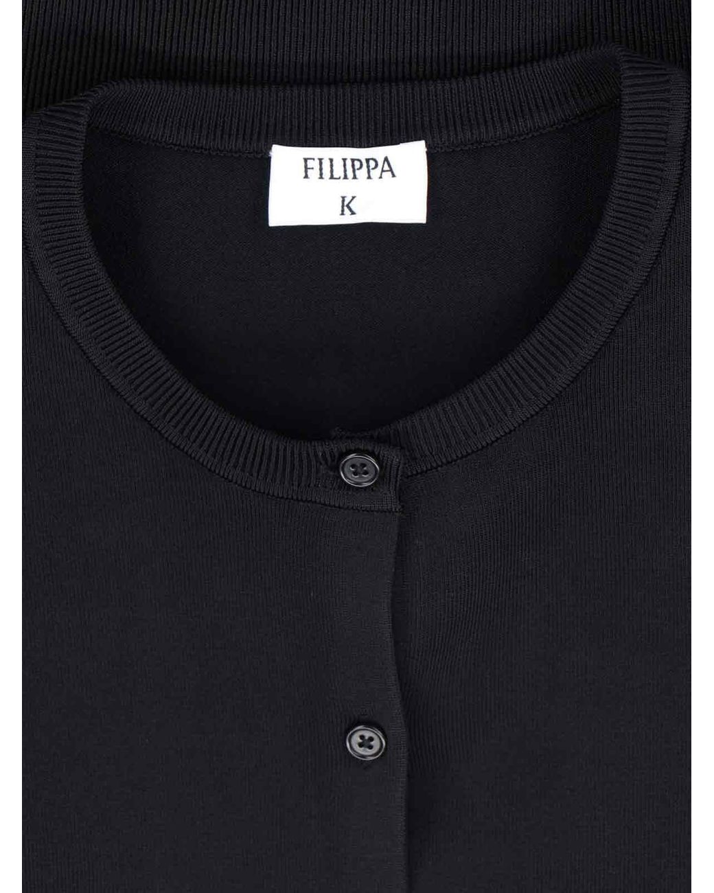 Filippa K Blue Glossy Cardigan
