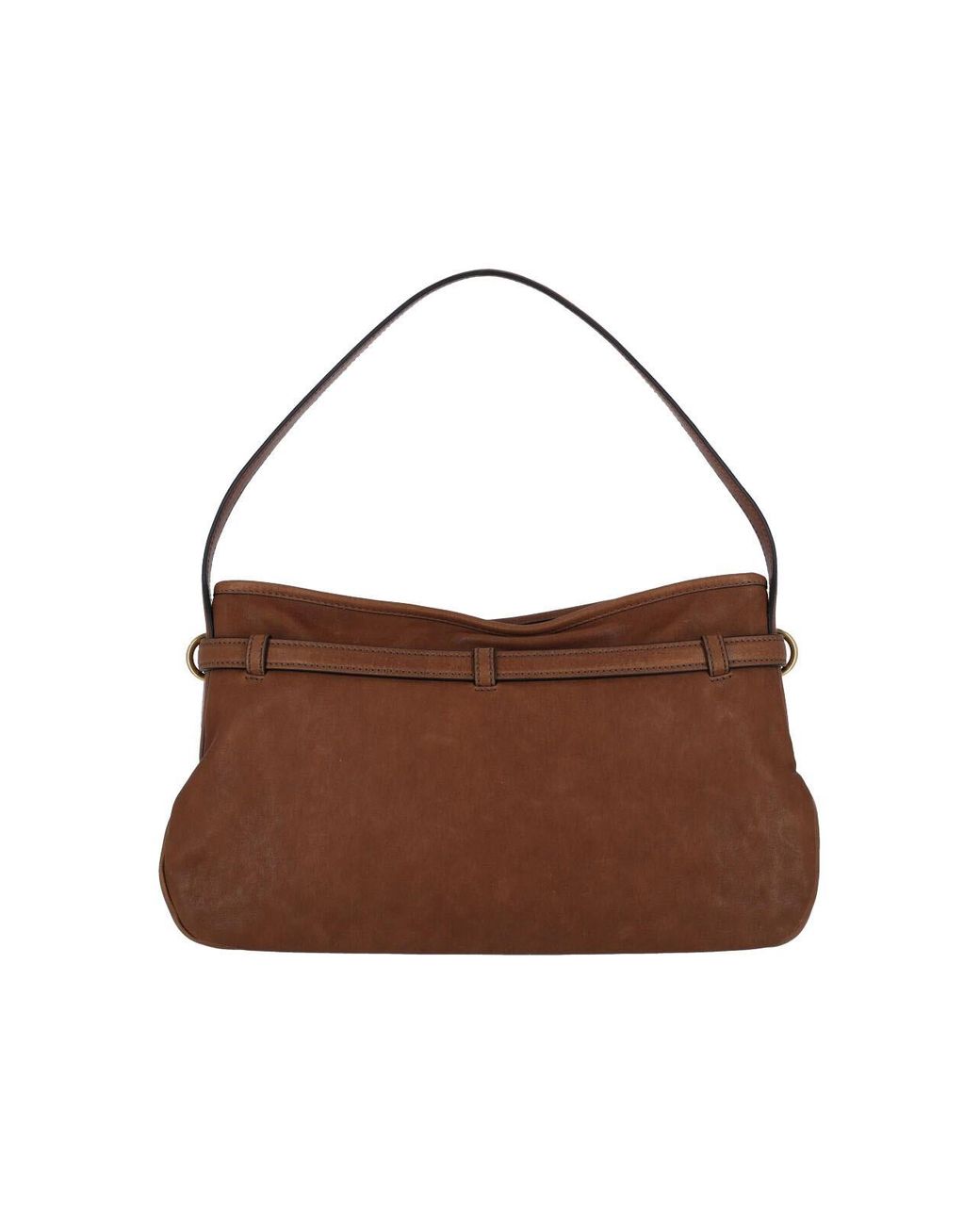 Miu Miu Brown Medium Shoulder Bag "Aventure"